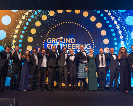Scotland’s Railway Rolling Programme of Decarbonisation project wins Team of the Year at Ground Engineering Awards